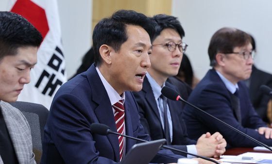 인사말하는 오세훈