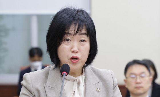 국방위 발언하는 홍소영 병무청장