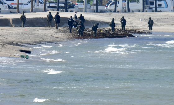 헤병대 마약류 의심물질 정밀 수색정찰