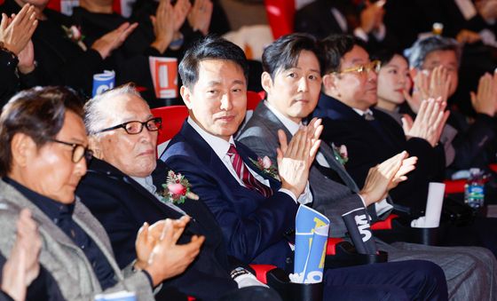 '서울영화센터' 개관식 참석한 영화인들과 오세훈 시장