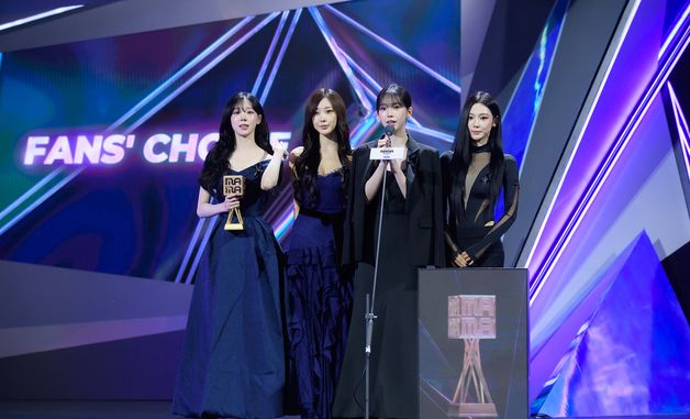 에스파, 2025 마마 어워즈 팬스 초이스 수상