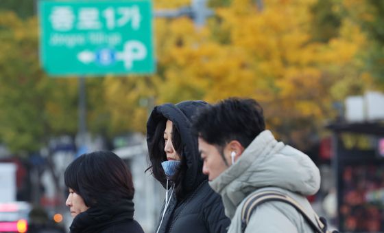 늦가을 한파주의보