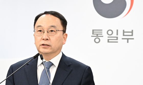 정례브리핑 갖는 구병삼 통일부 대변인