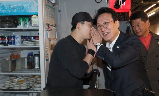 청년 사장 만난 김민석 총리