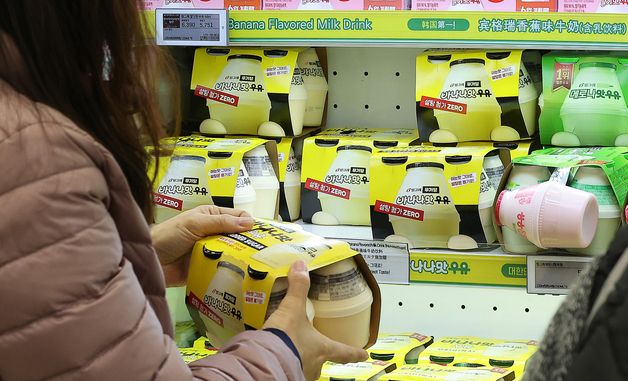 젠슨 황 효과에 바나나맛 우유 '불티'