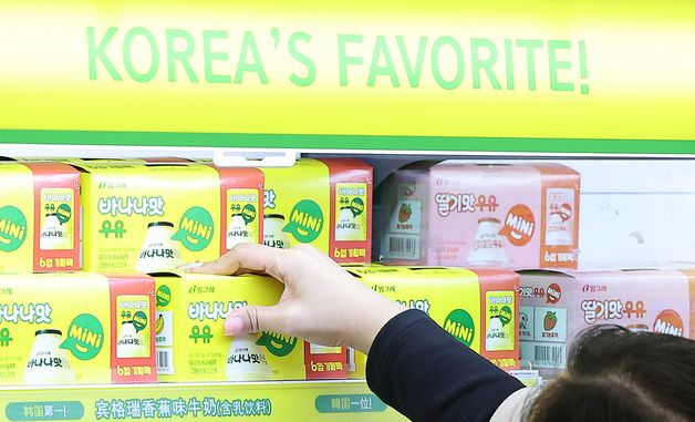 '치맥 회동' 젠슨 황 덕에 바나나우유 불티