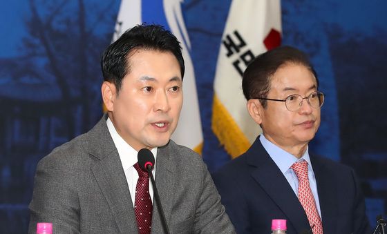 인사말하는 장동혁 국민의힘 대표