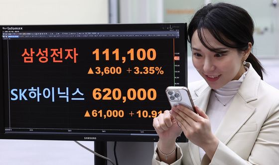 '11만전자·60만닉스' 국내 AI 생태계 확장 본격화에 신고가 랠리
