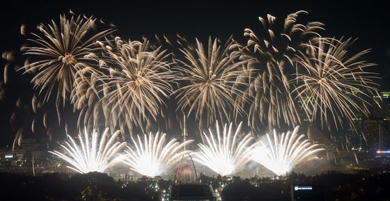 화려한 대전 불꽃축제