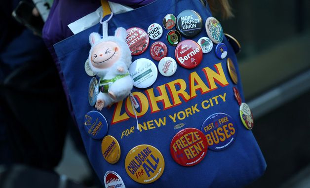 [포토] "조란 맘다니, 뉴욕시를 위해"