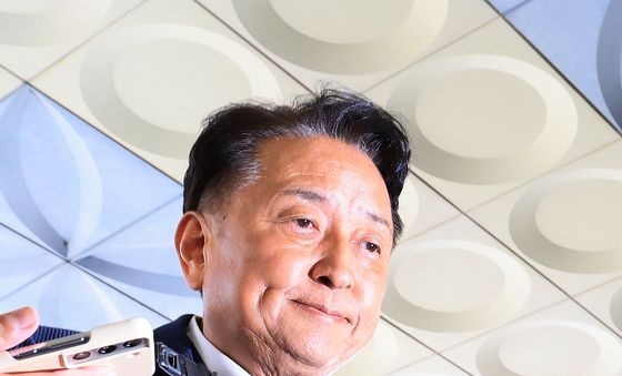 김영환 충북지사 영등포경찰서 출석