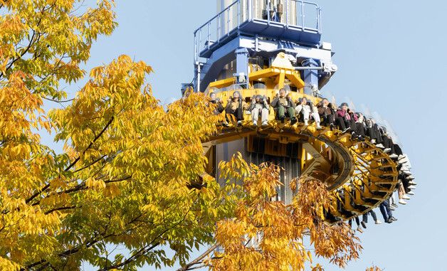 롯데월드, '매직아일랜드'에서 즐기는 가을 전경