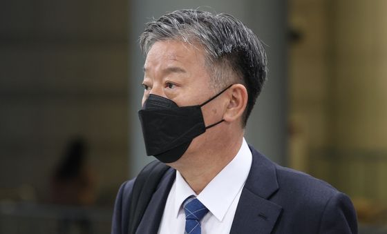 결심 공판 출석하는 김홍희 전 해양경찰청장