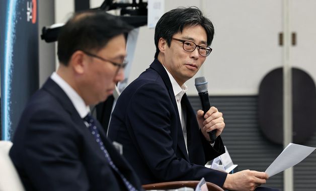 발언하는 소동욱 서부발전 풍력사업부장