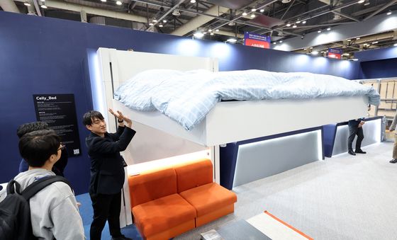 1인 가구를 위한 로보틱스 침대