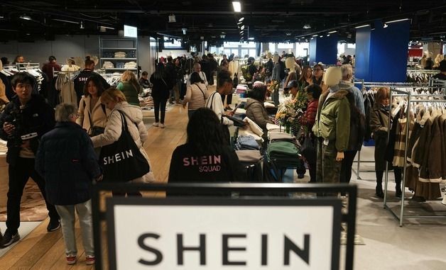 [포토] 파리에 문 연 '쉬인' 첫 오프 매장