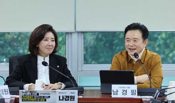 인사말하는 남경필 전 지사