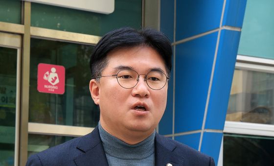 장동혁 국민의힘 대표 고발 전 발언하는 정준호 의원