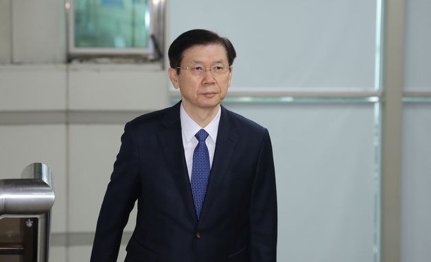 윤석열 전 대통령 공판 출석하는 박종준 전 대통령경호처장