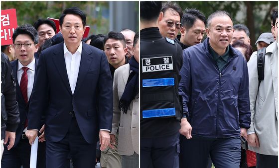 김건희 특검, '여론조사 대납' 오세훈·명태균 대질신문