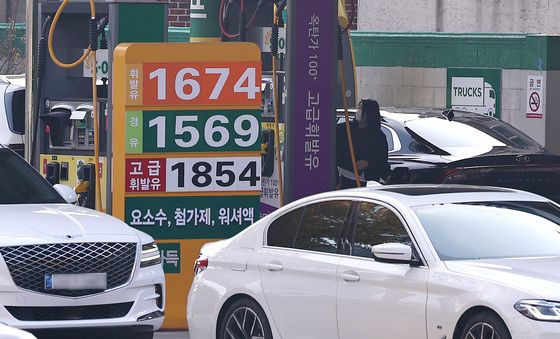 국내 주유소 휘발유·경유 가격 2주 연속 상승