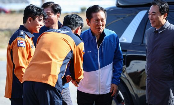 소방서 찾은 정청래 대표