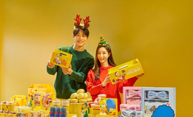 던킨, '심슨 가족' 테마 윈터 캠페인 '홈 포 더 홀리데이' 공개