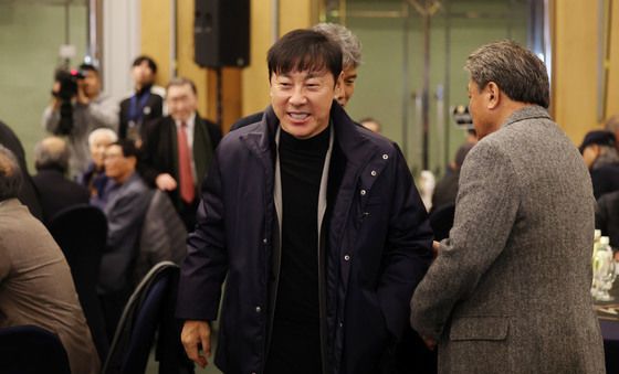 K리그 대상 시상식 참석한 신태용 전 감독