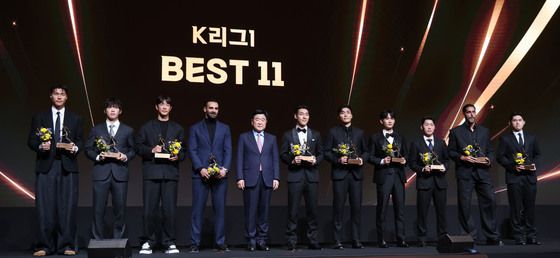 K리그1 베스트11 수상자들