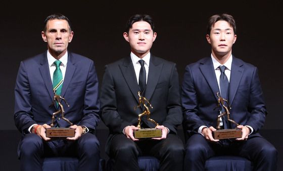 K리그 감독상-MVP-영플레이어상 수상자들 '함께'