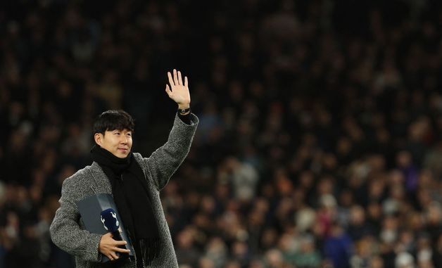 손흥민, 토트넘에서 작별인사