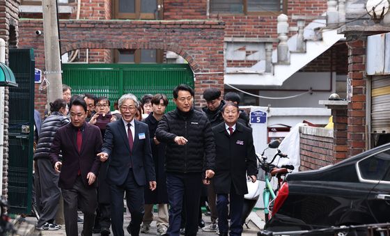 대림1구역 찾은 오세훈 서울시장