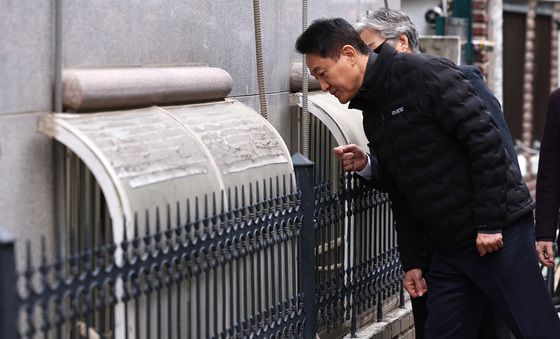 대림동 침수취약 주택 살펴보는 오세훈 시장