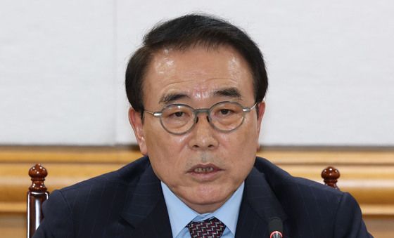 간담회 발언하는 조용병 회장