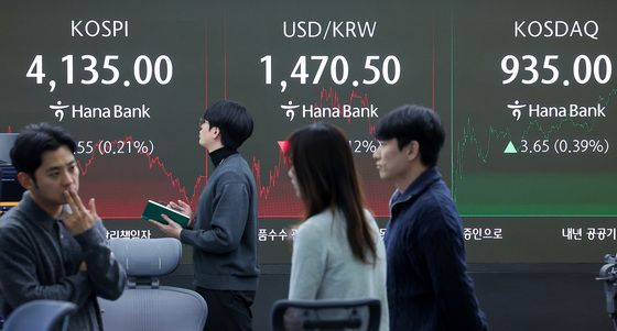 코스피, 약보합 마감