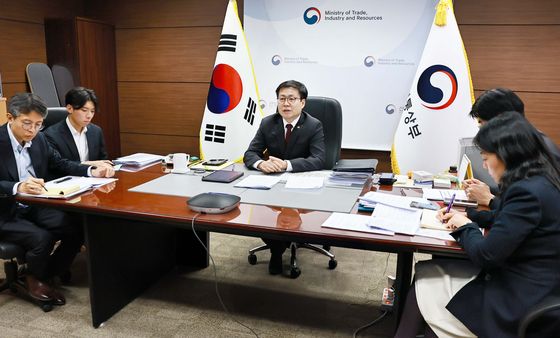 WTO 다자통상전략회의 주재하는 여한구 통상교섭본부장