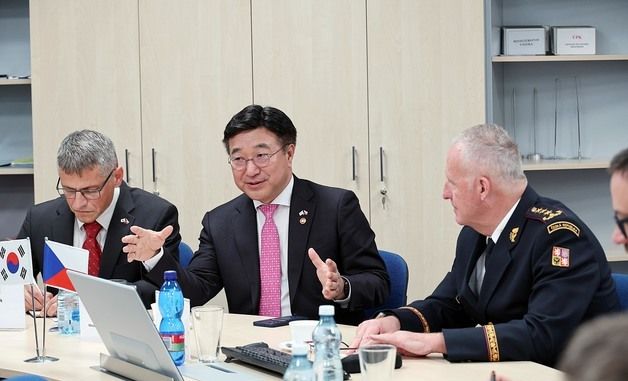 윤호중 장관, 체코 소방청 방문