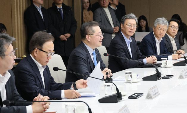 인사말하는 박일준 대한상의 상근부회장