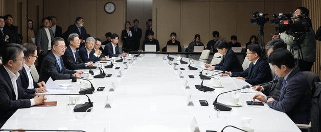 발언하는 박일준 대한상의 상근부회장