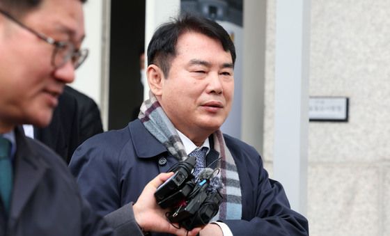 영장실질심사 마친 이정선 광주시교육감