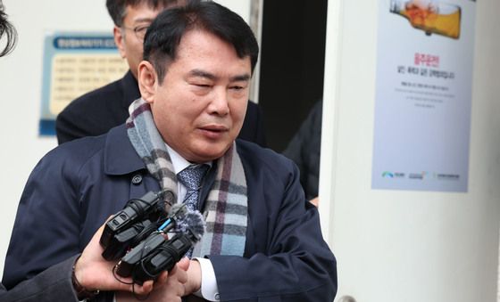 영장심사 마친 이정선 광주시교육감