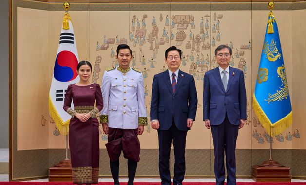 이재명 대통령, 주한캄보디아 대사 신임장 제정