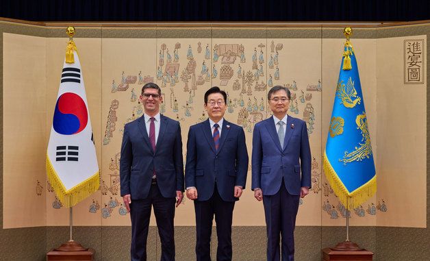 이재명 대통령, 주한이집트 대사 신임장 제정