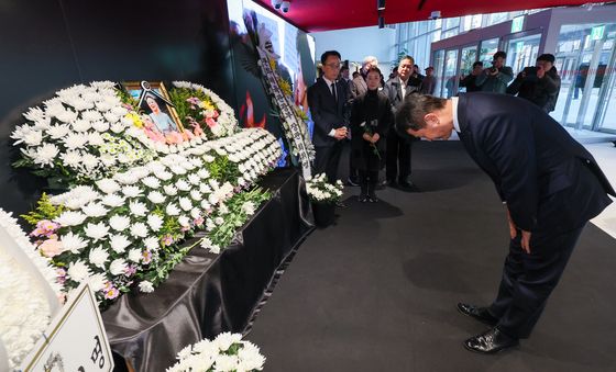 故 김지미 배우 추모하는 오세훈 시장