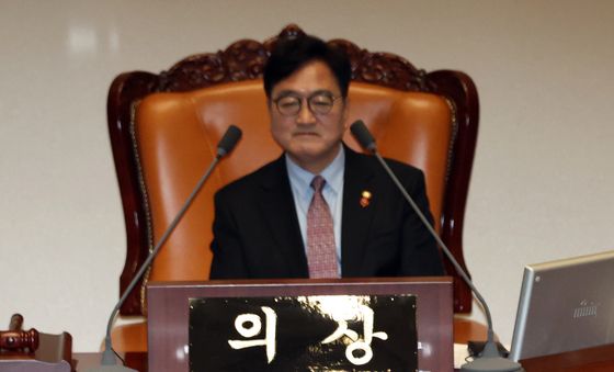 항의하는 곽규택 의원