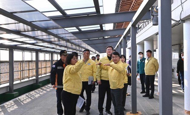 김광용 재난안전관리본부장, 동절기 화재 대비 요양병원 안전점검