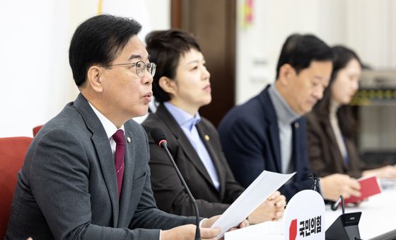 송언석 원내대표 현안 관련 기자간담회