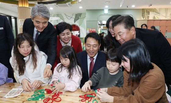 강서구 '서울키즈플라자' 찾은 오세훈 시장