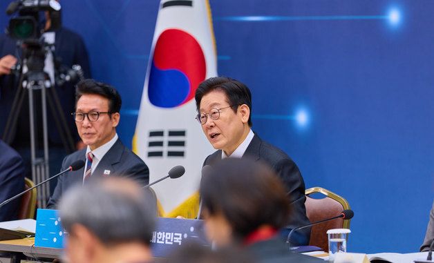 업무보고 발언하는 이재명 대통령