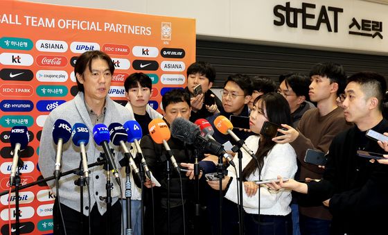 조 추첨·베이스캠프 답사 마친 홍명보 감독